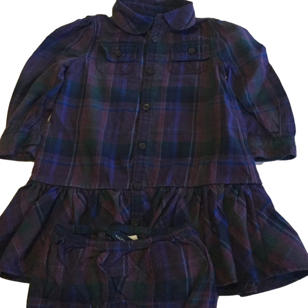 🌸Ralph Lauren lovely girls dress size 12 months
